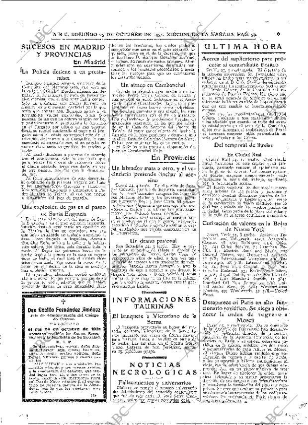 ABC MADRID 25-10-1931 página 56