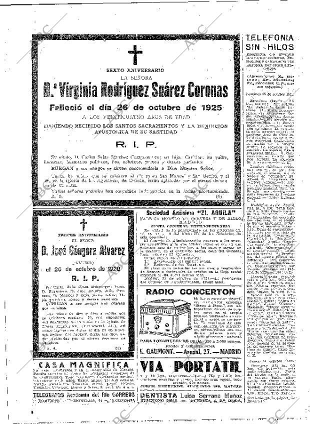 ABC MADRID 25-10-1931 página 60