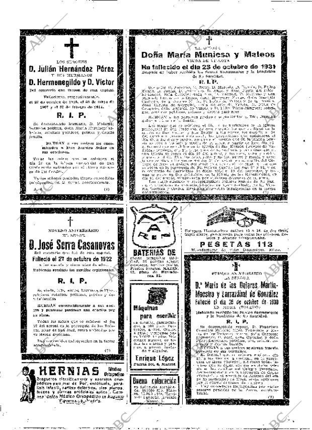 ABC MADRID 25-10-1931 página 70