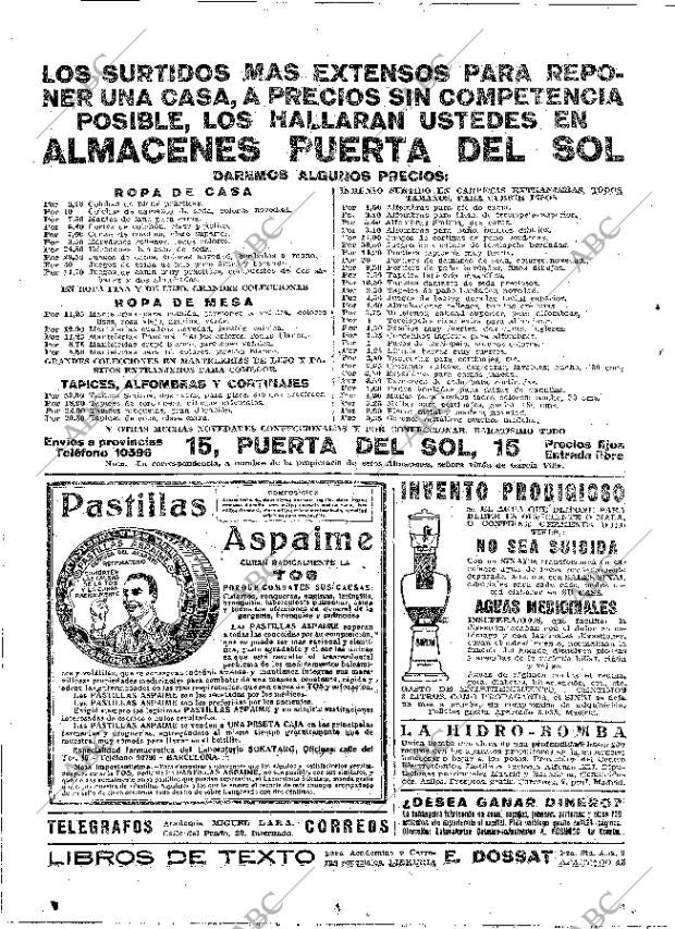 ABC MADRID 25-10-1931 página 74