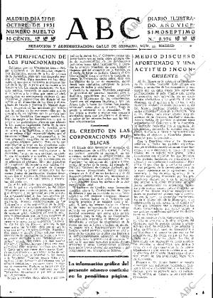 ABC MADRID 27-10-1931 página 15