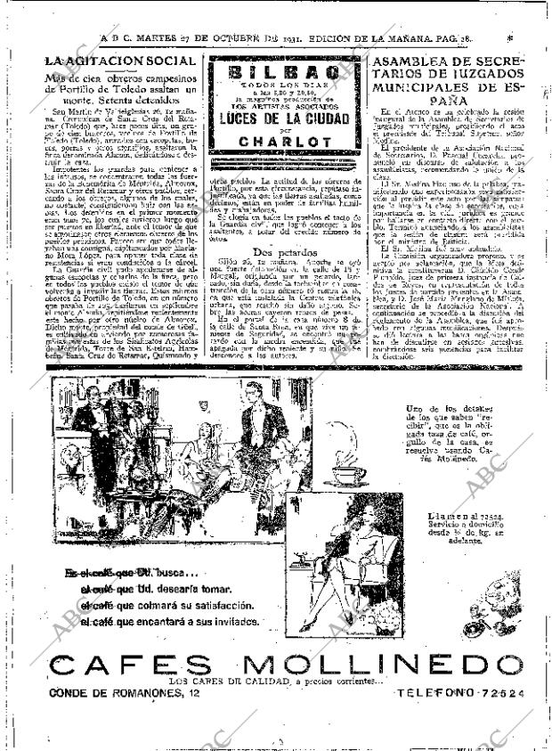 ABC MADRID 27-10-1931 página 28