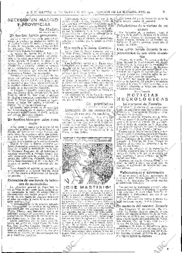 ABC MADRID 27-10-1931 página 45
