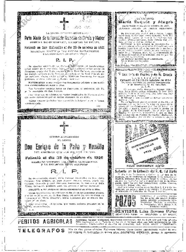 ABC MADRID 27-10-1931 página 56