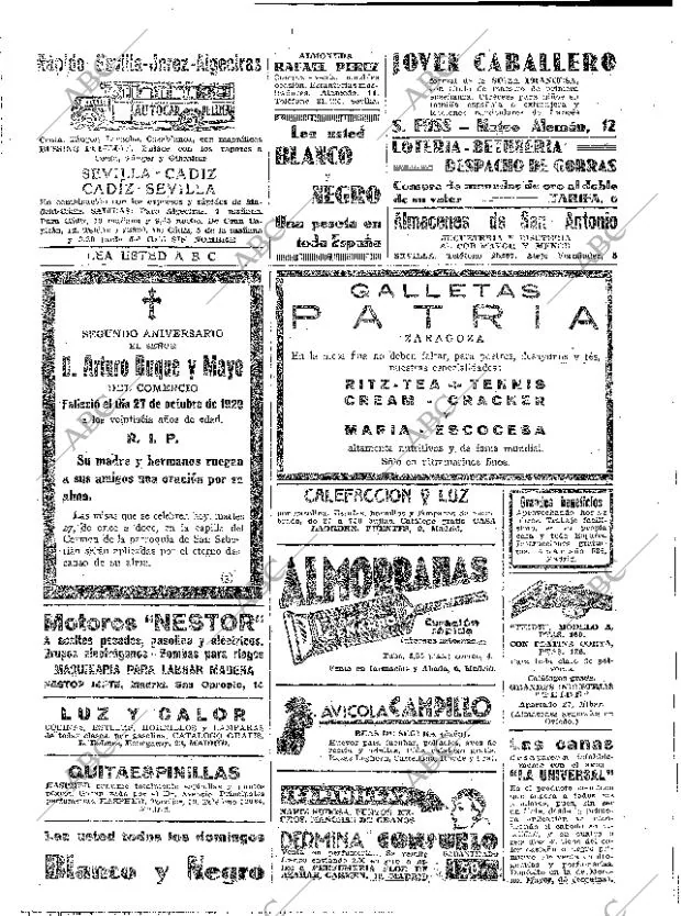 ABC SEVILLA 27-10-1931 página 48