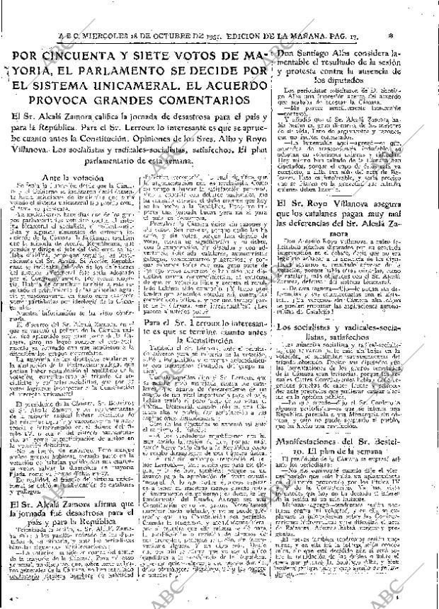 ABC MADRID 28-10-1931 página 17