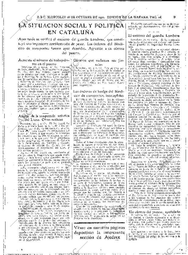 ABC MADRID 28-10-1931 página 18