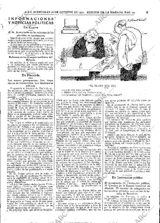 ABC MADRID 28-10-1931 página 25