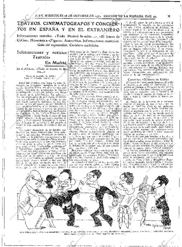 ABC MADRID 28-10-1931 página 42