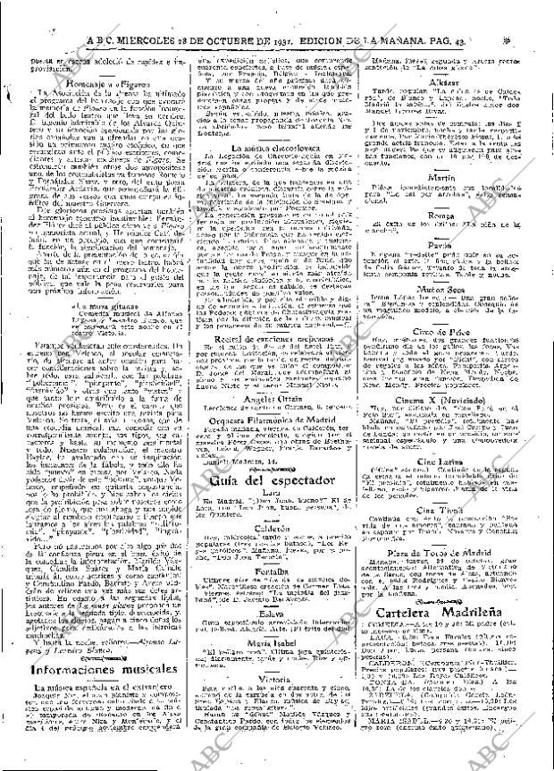 ABC MADRID 28-10-1931 página 43