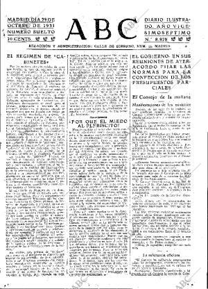 ABC MADRID 29-10-1931 página 15