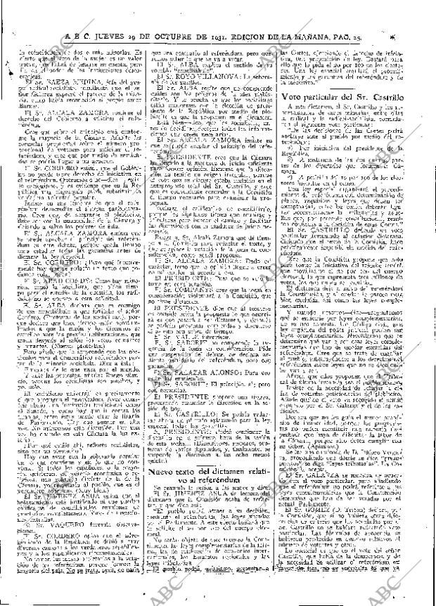 ABC MADRID 29-10-1931 página 25