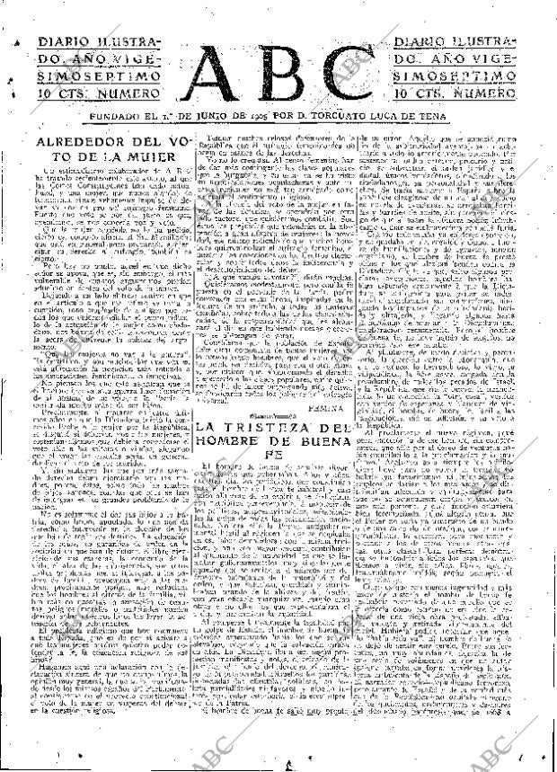 ABC MADRID 29-10-1931 página 3