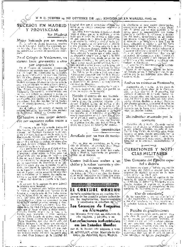 ABC MADRID 29-10-1931 página 30