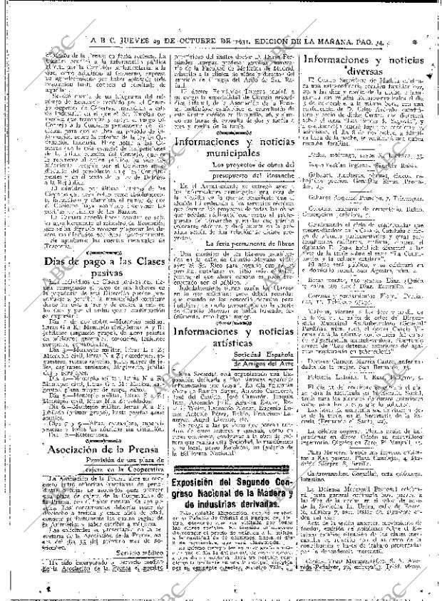 ABC MADRID 29-10-1931 página 34
