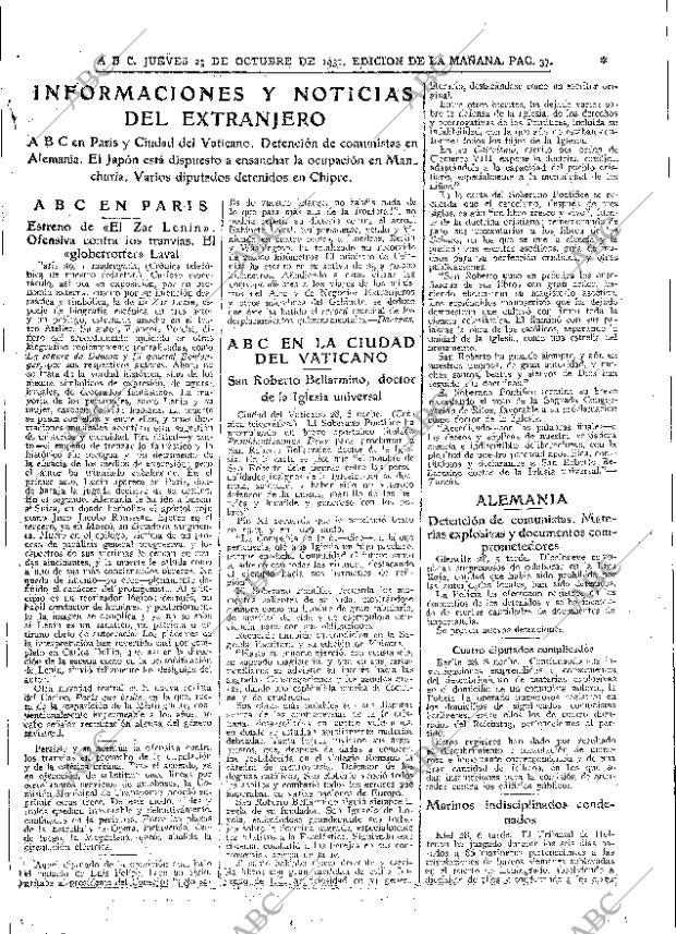ABC MADRID 29-10-1931 página 37