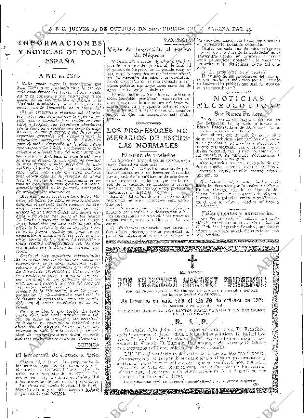 ABC MADRID 29-10-1931 página 43