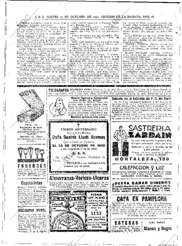 ABC MADRID 29-10-1931 página 46