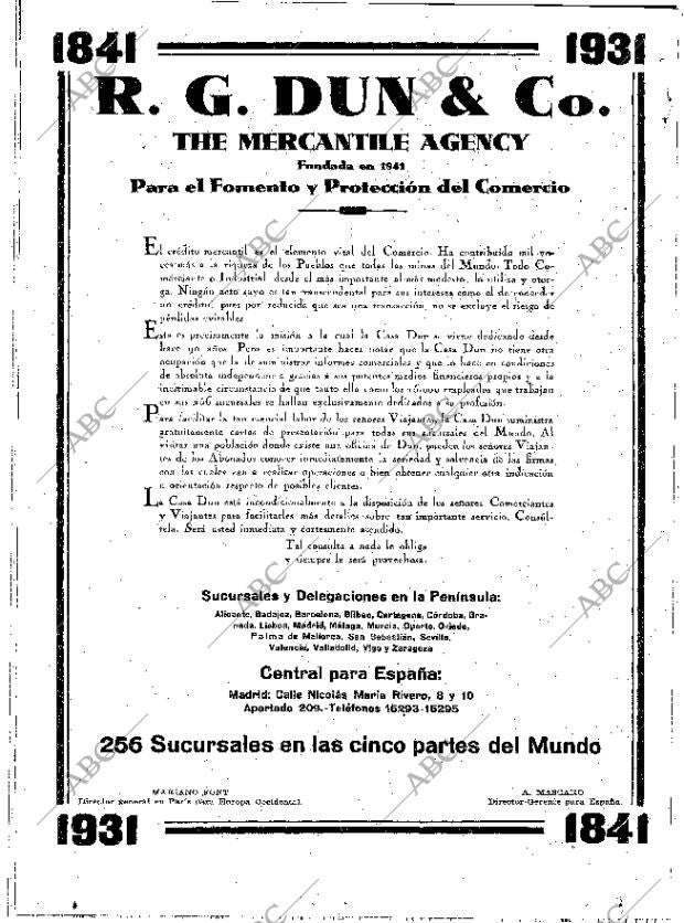 ABC MADRID 29-10-1931 página 56