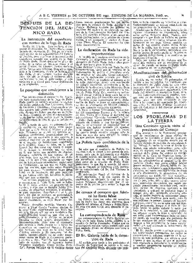 ABC MADRID 30-10-1931 página 20