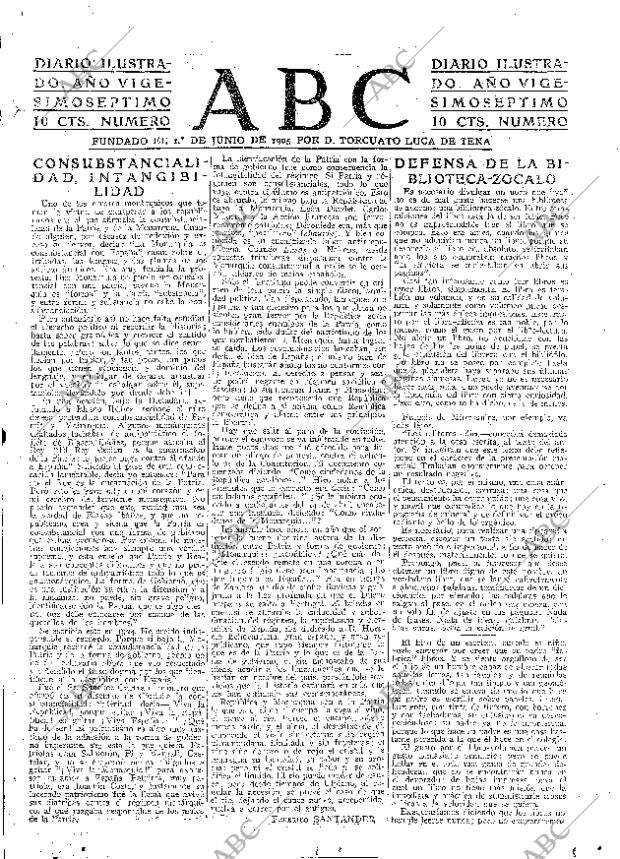 ABC MADRID 31-10-1931 página 3