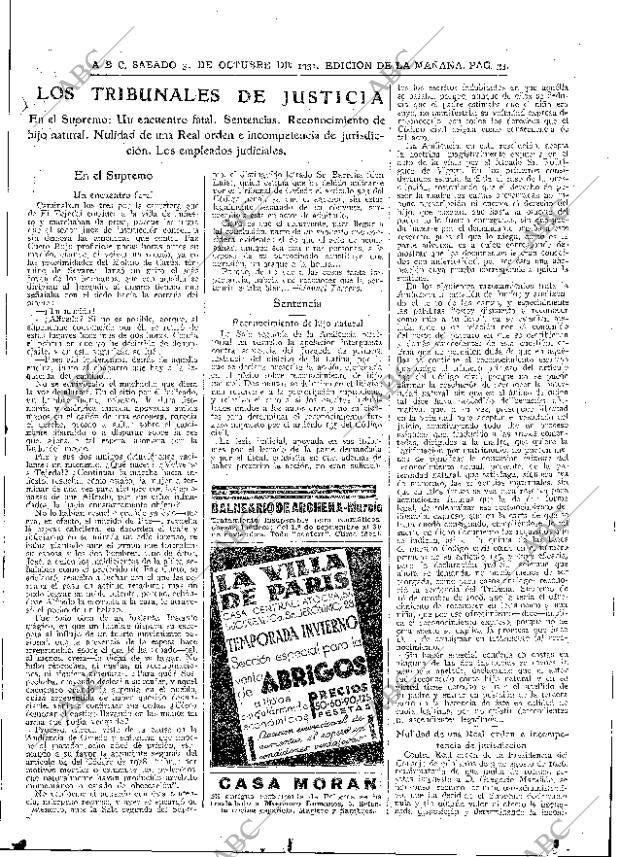 ABC MADRID 31-10-1931 página 33