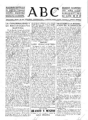 ABC SEVILLA 31-10-1931 página 15