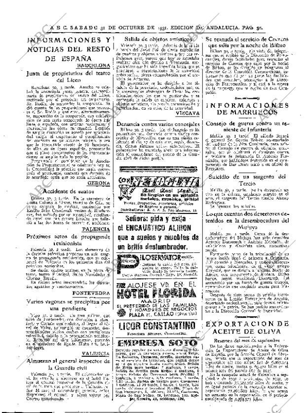 ABC SEVILLA 31-10-1931 página 31