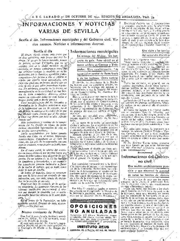 ABC SEVILLA 31-10-1931 página 39