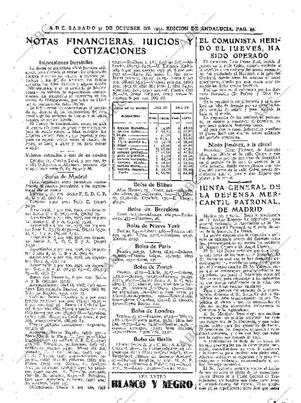 ABC SEVILLA 31-10-1931 página 43
