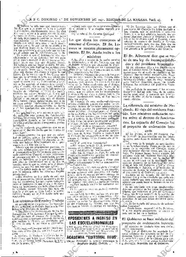 ABC MADRID 01-11-1931 página 27