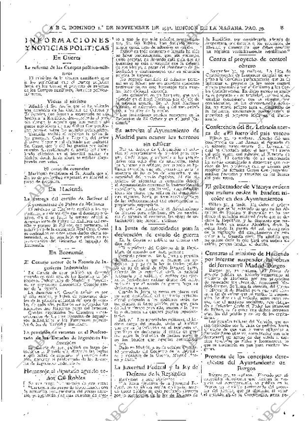 ABC MADRID 01-11-1931 página 39