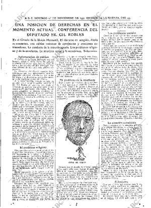 ABC MADRID 01-11-1931 página 43