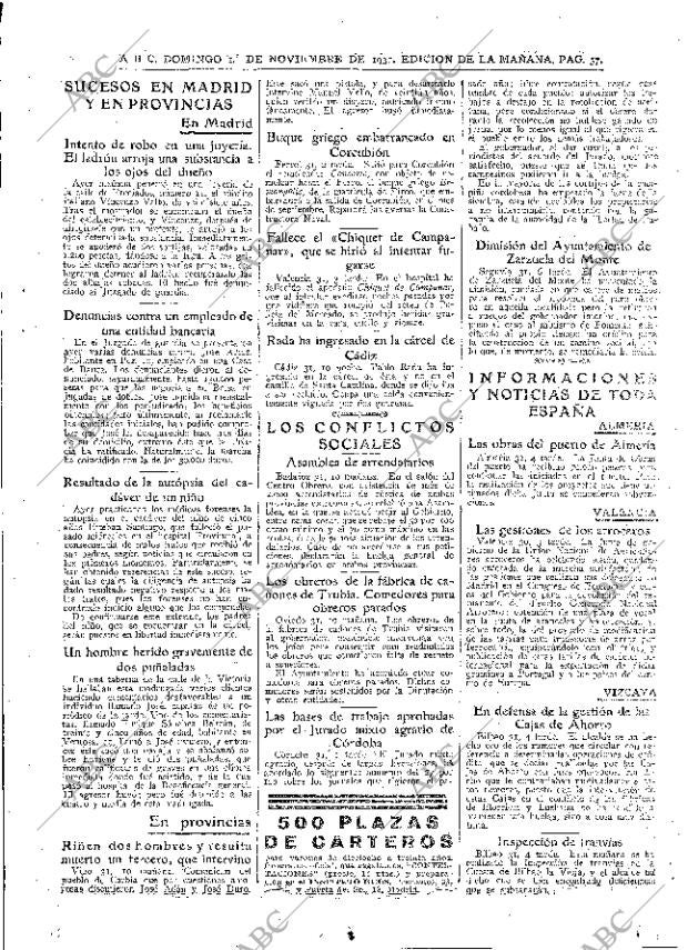 ABC MADRID 01-11-1931 página 57