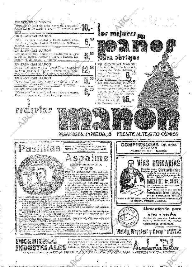ABC MADRID 01-11-1931 página 64