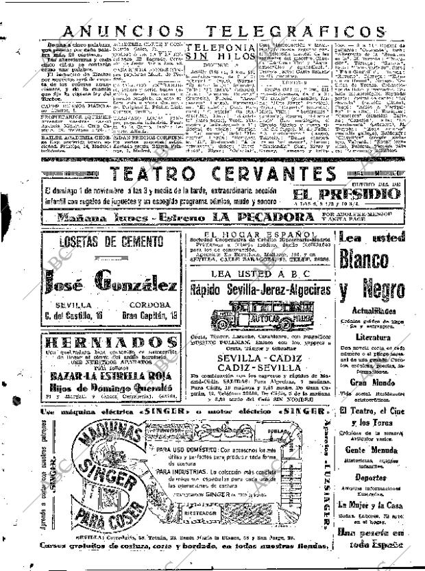 ABC SEVILLA 01-11-1931 página 49