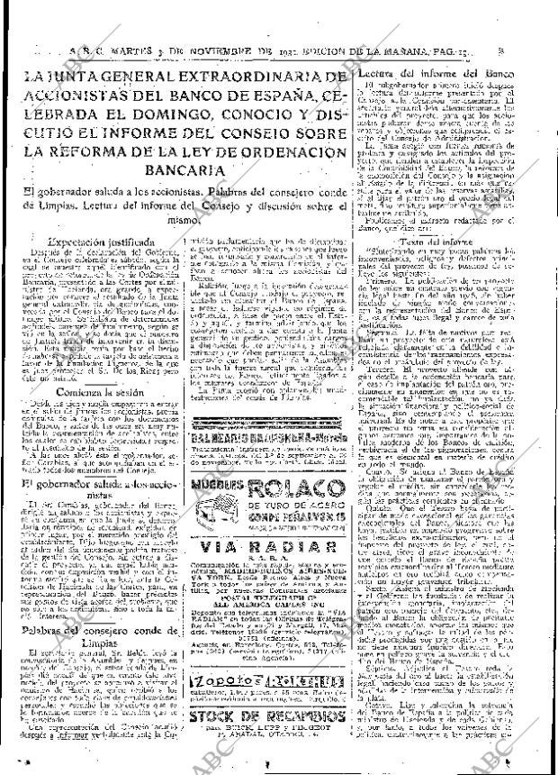 ABC MADRID 03-11-1931 página 19