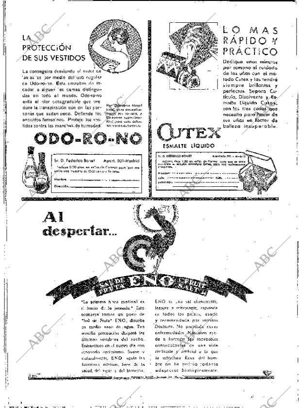 ABC MADRID 03-11-1931 página 2