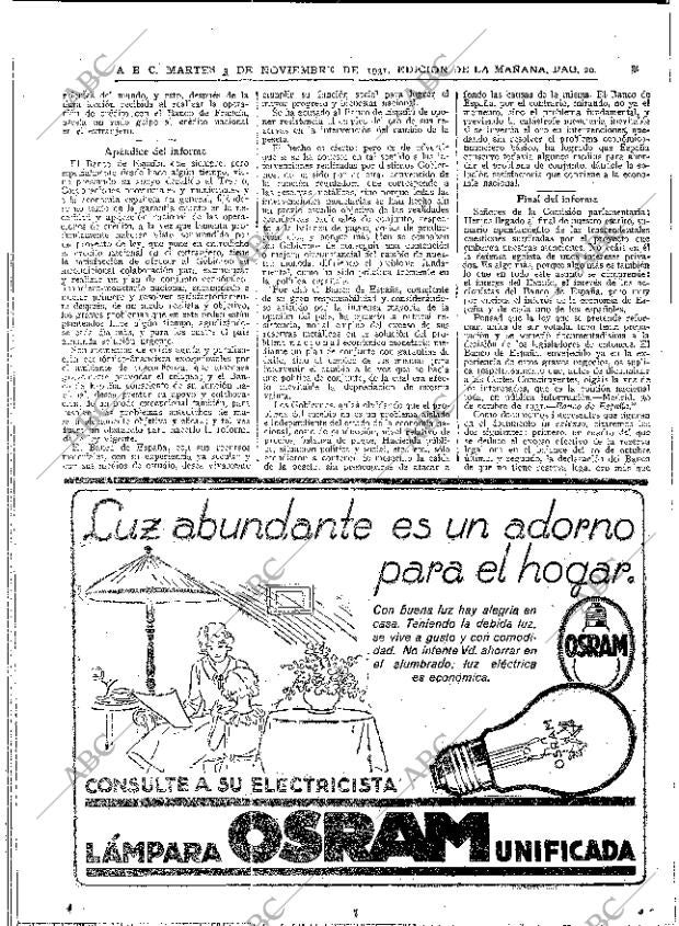 ABC MADRID 03-11-1931 página 20