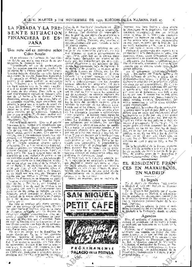 ABC MADRID 03-11-1931 página 25
