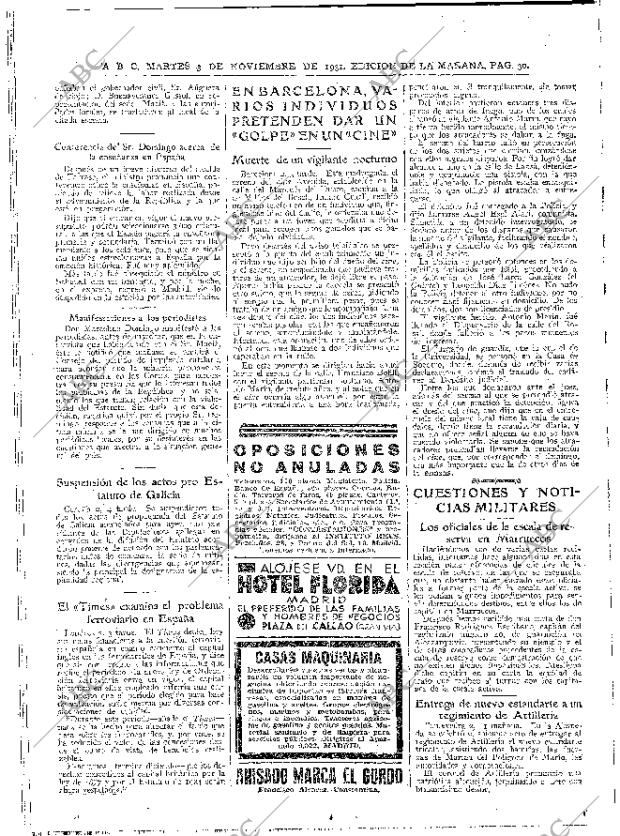 ABC MADRID 03-11-1931 página 30