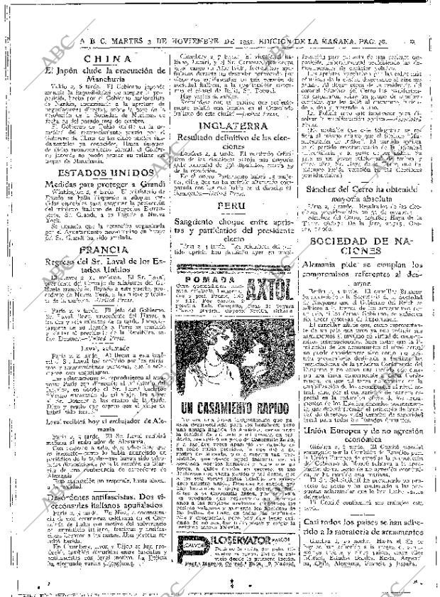 ABC MADRID 03-11-1931 página 38
