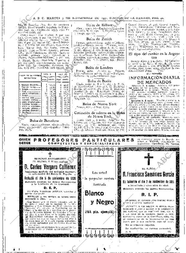 ABC MADRID 03-11-1931 página 40