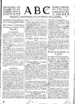 ABC MADRID 04-11-1931 página 15