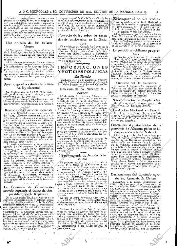 ABC MADRID 04-11-1931 página 17