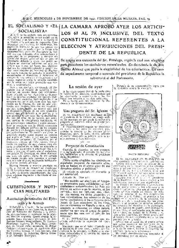 ABC MADRID 04-11-1931 página 19