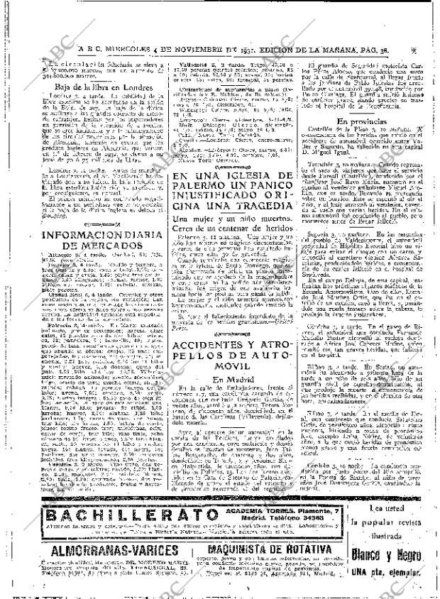 ABC MADRID 04-11-1931 página 38