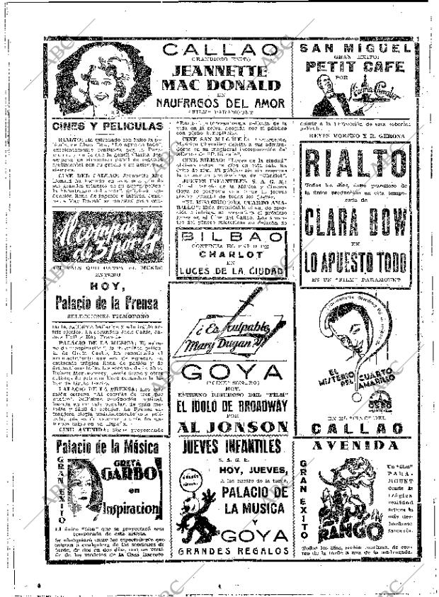 ABC MADRID 05-11-1931 página 18