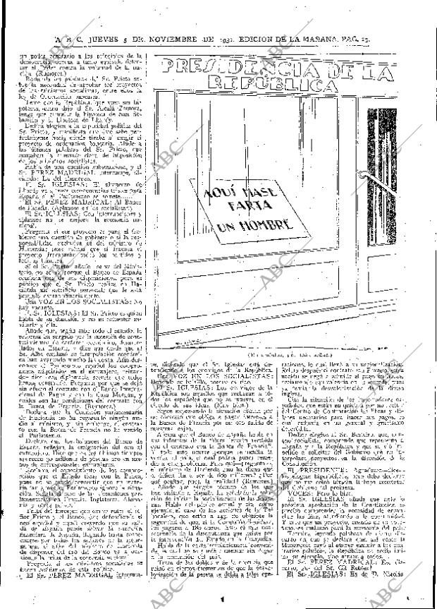 ABC MADRID 05-11-1931 página 23