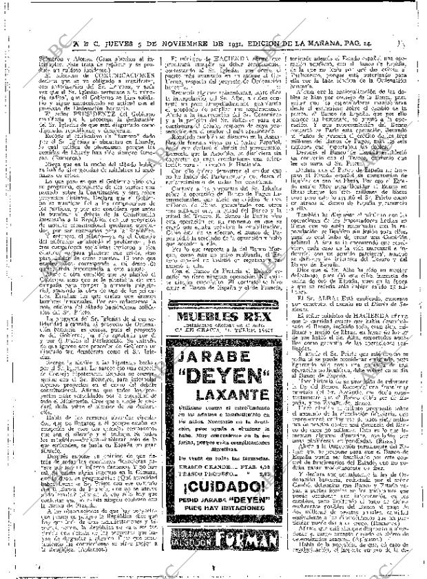 ABC MADRID 05-11-1931 página 24
